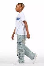 Boys Cortie Blue Baggy Fit Jean