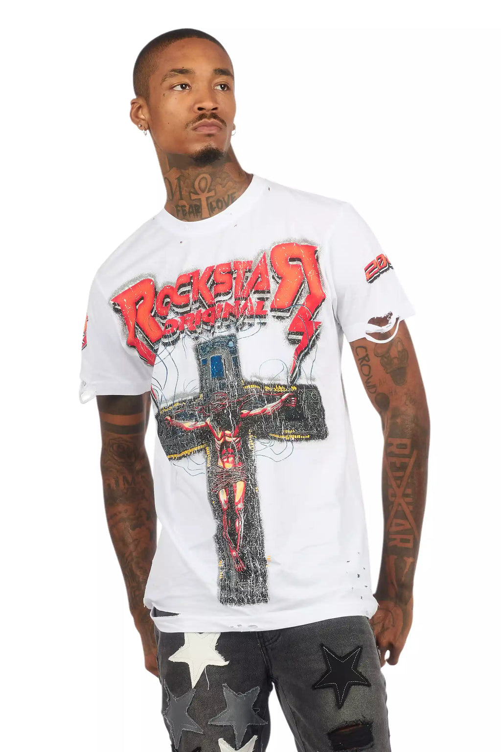 Javion White Graphic T-Shirt