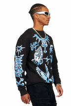 Valar Black Graphic Crewneck