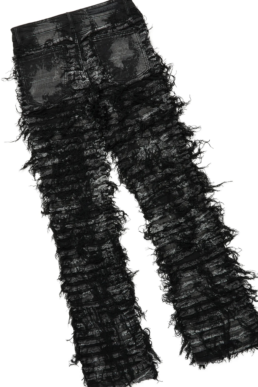 Rafe Black T-Shirt & Bossko Stacked Flare Jean Bundle