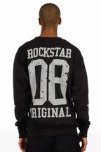 Boe Black Graphic Crewneck Sweatshirt