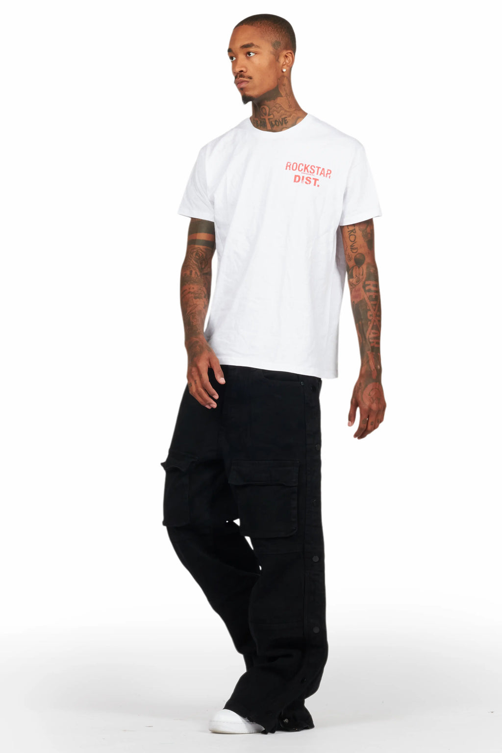 Lake White/Red Graphic T-Shirt