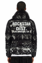 Raffer Black Heavy Puffer Jacket