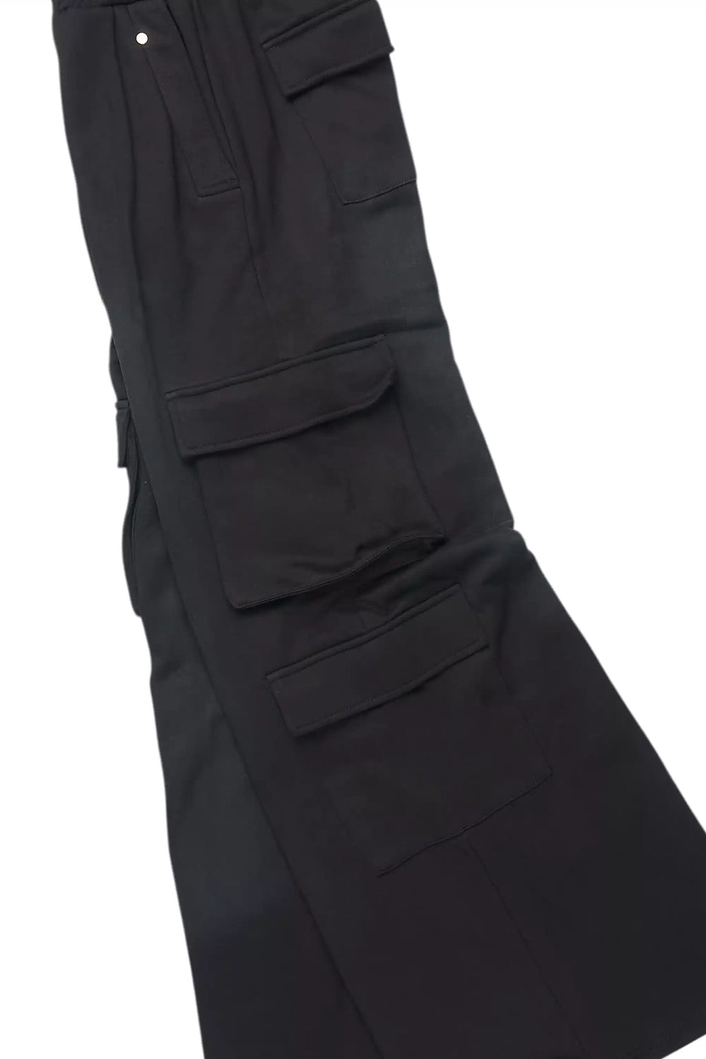 Abilio Black T-Shirt/Baggy Stacked Track Set