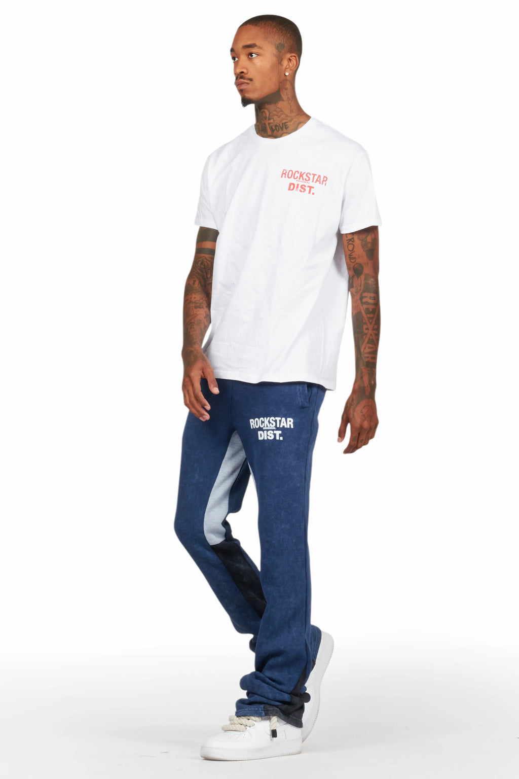 Alpine Vintage Navy Baggy Pant