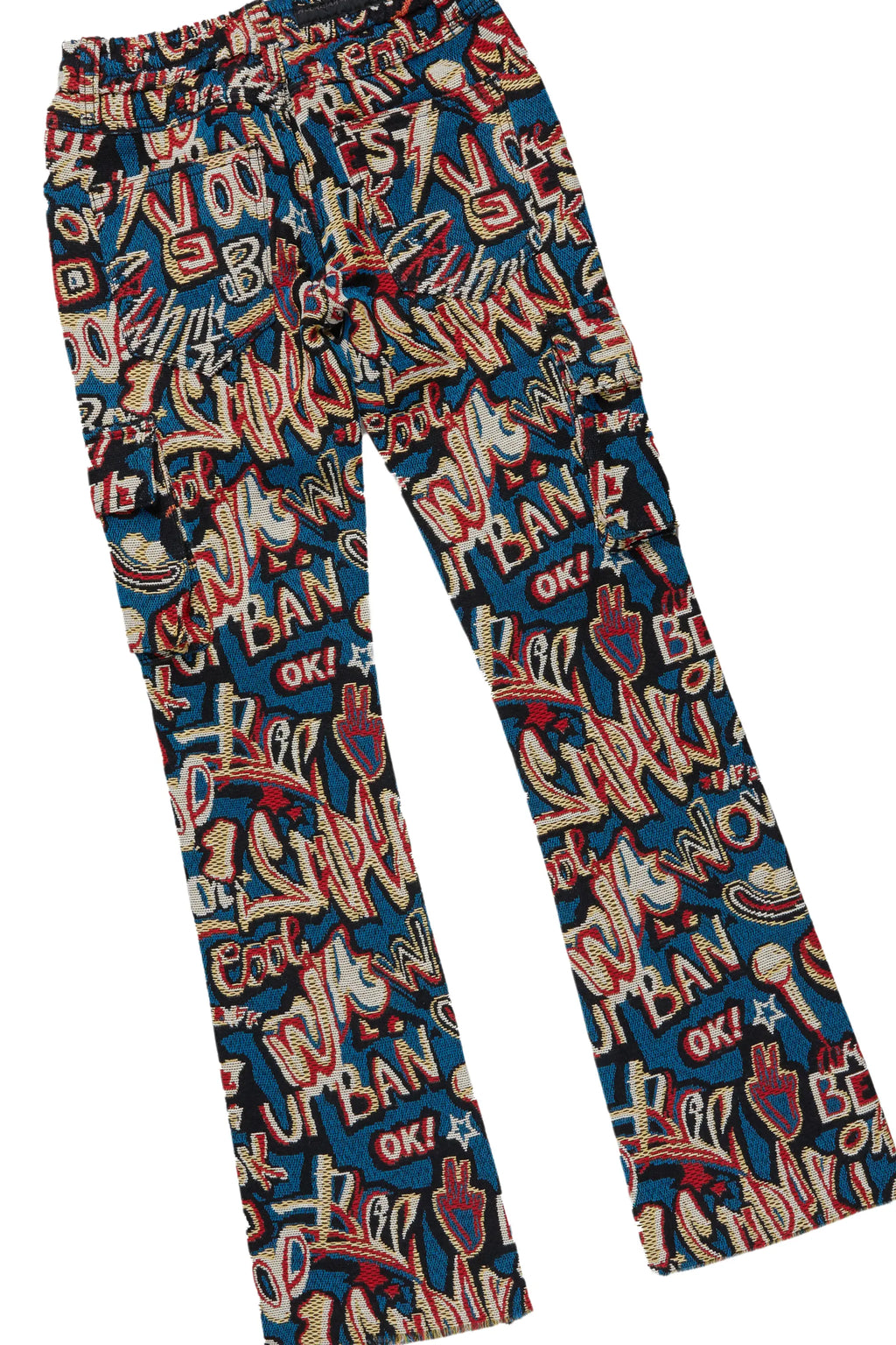 Boys Soweto Maroon Hoodie/Stack Flare Jean Set