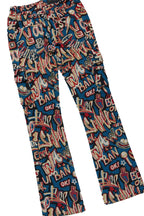 Boys Soweto Maroon Hoodie/Stack Flare Jean Set