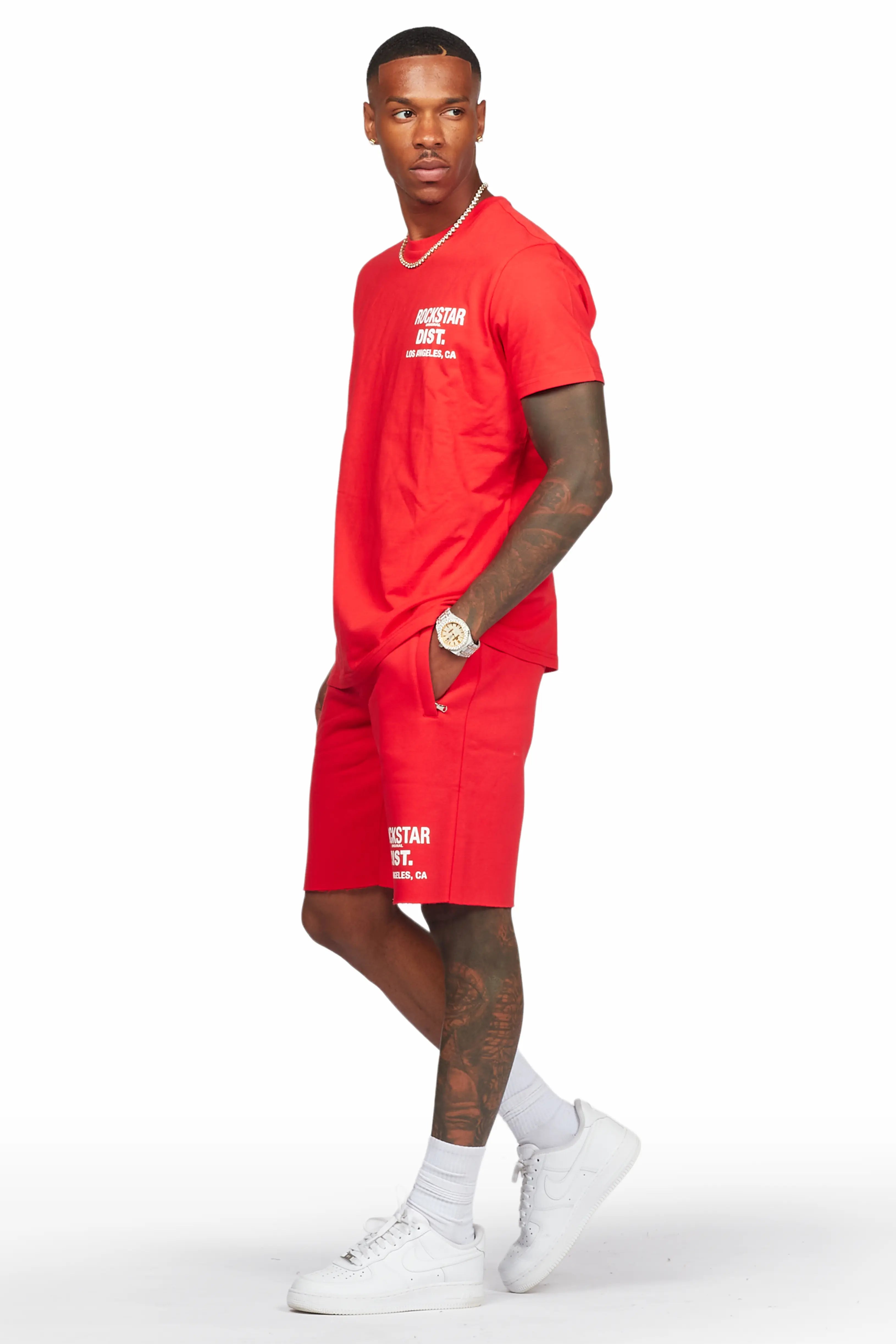 Lake Red T-Shirt/Short Set