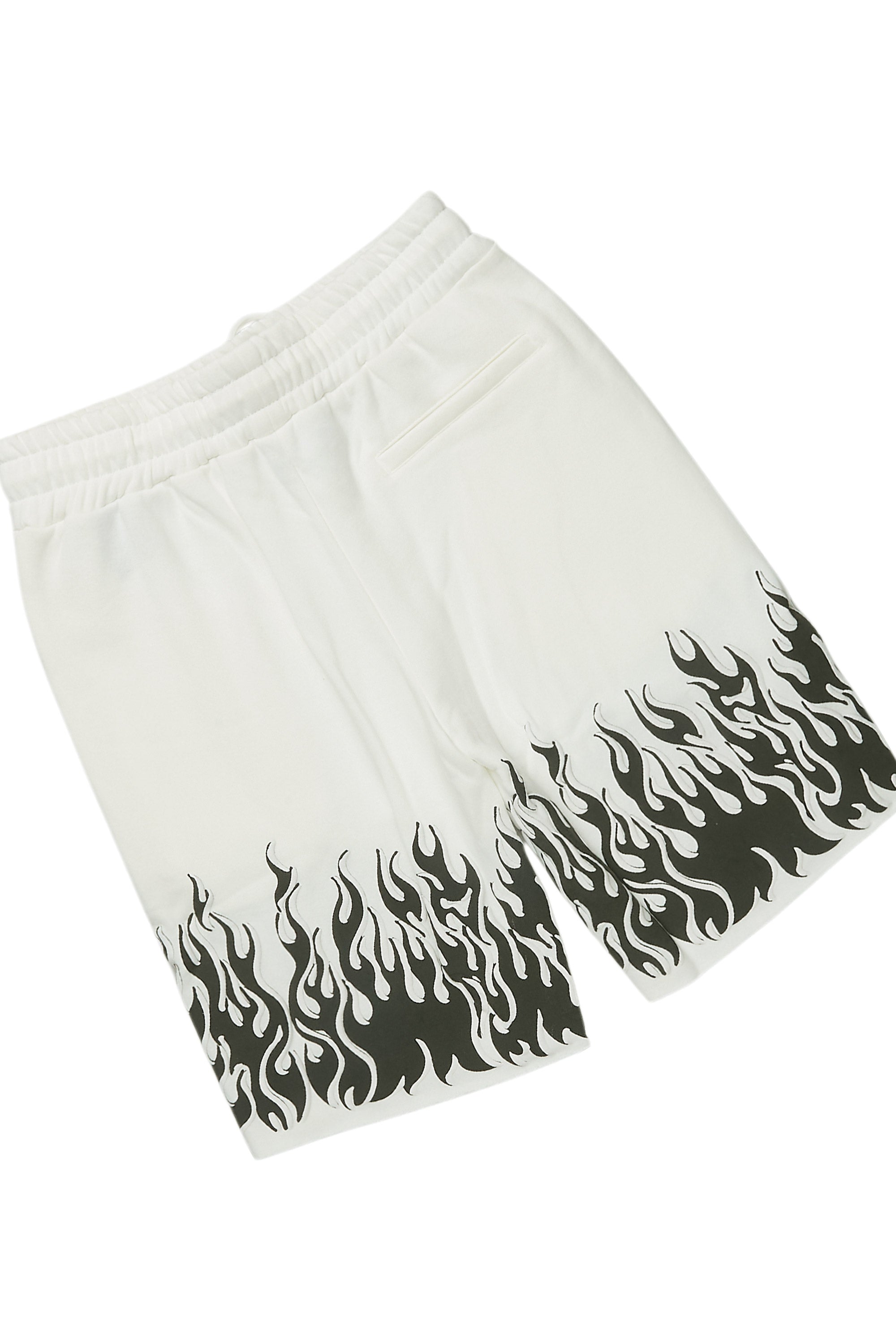 Bubble White T-Shirt/Short Set