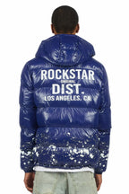 Raffer Navy Heavy Puffer Jacket