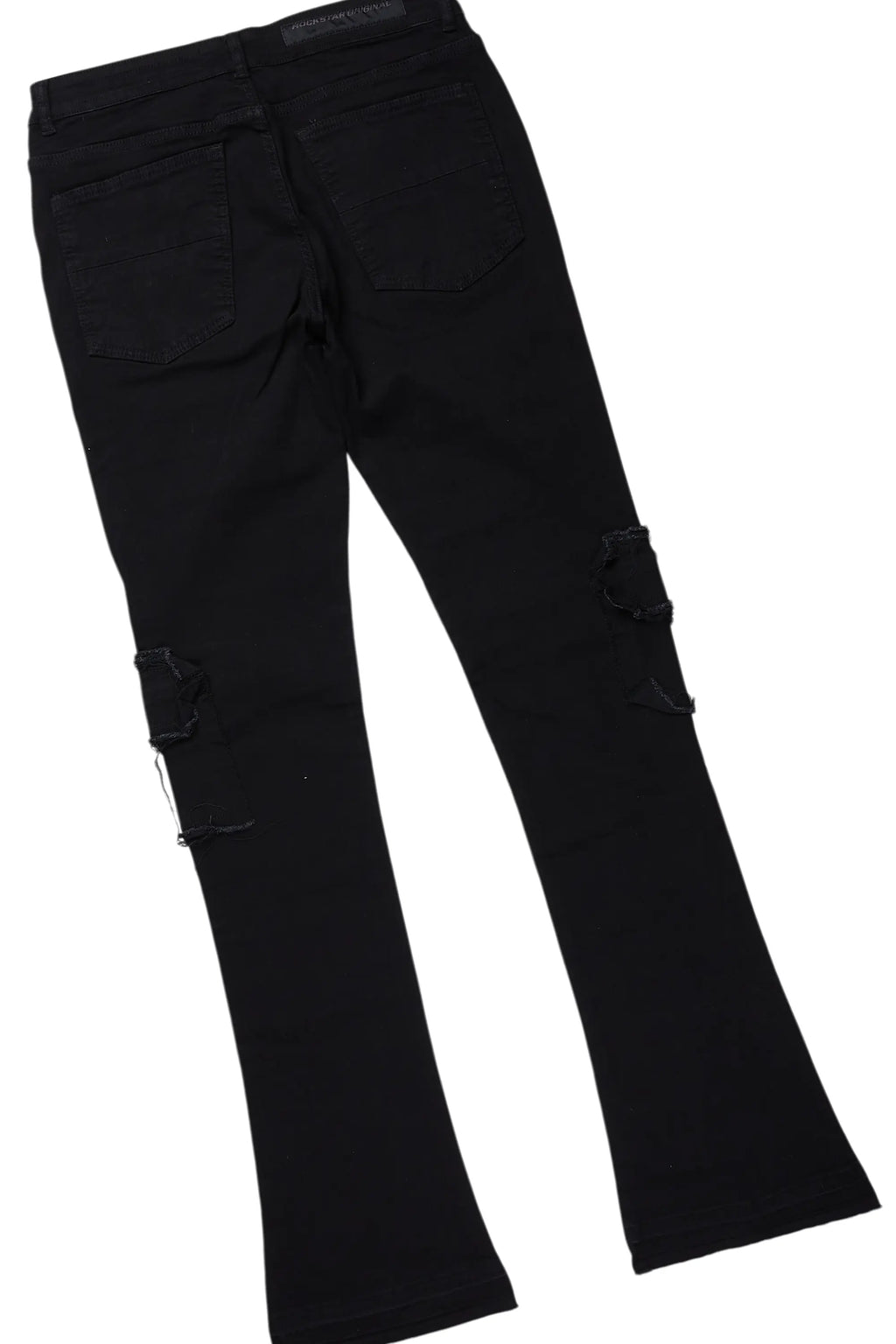 Grill Black/Pink Hoodie/Stacked Flare Jean Bundle