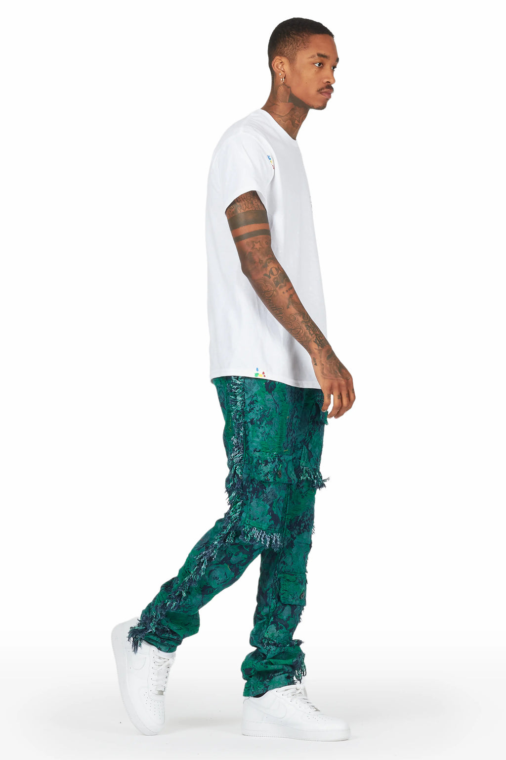 Kaleo Green Tapestry Pants