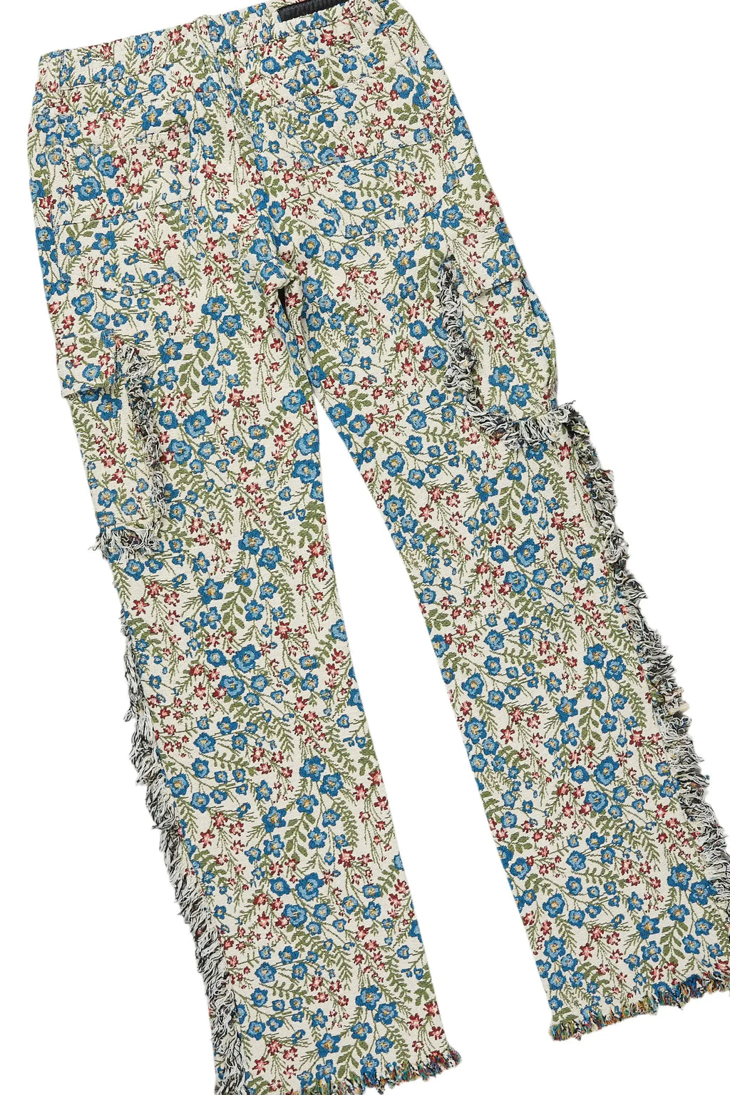 Girls Kaite Navy Hoodie/Stacked Flare Jean Set