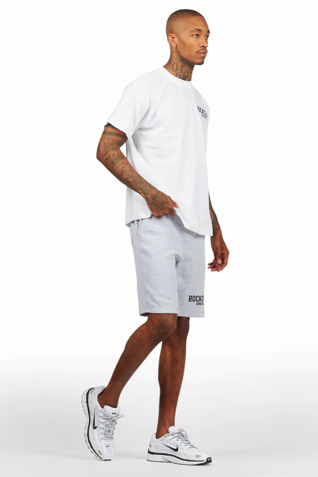 Sana Grey/Black Short Set