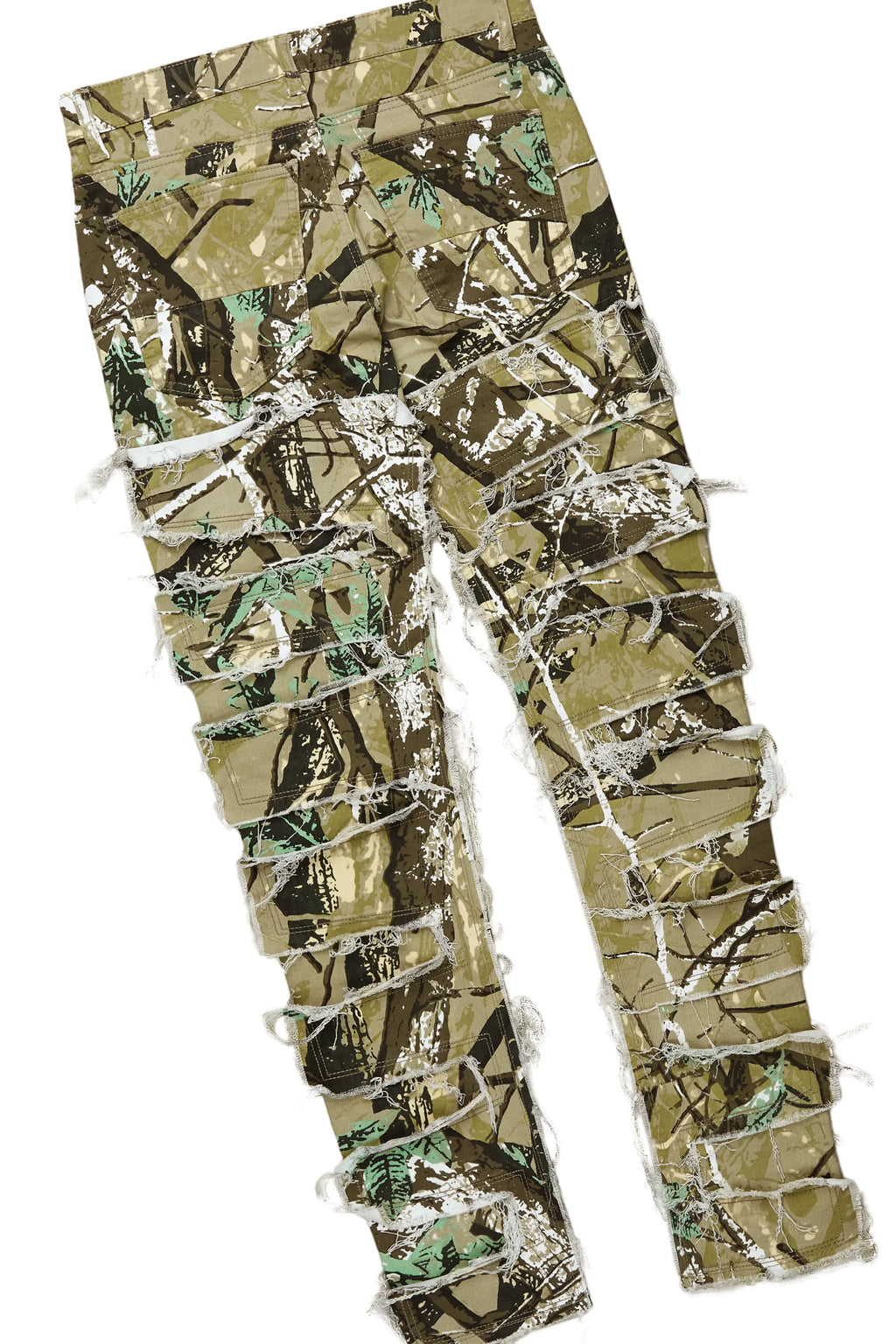 Lake White/Tree Camo T-Shirt & Shake Slim Jean Bundle
