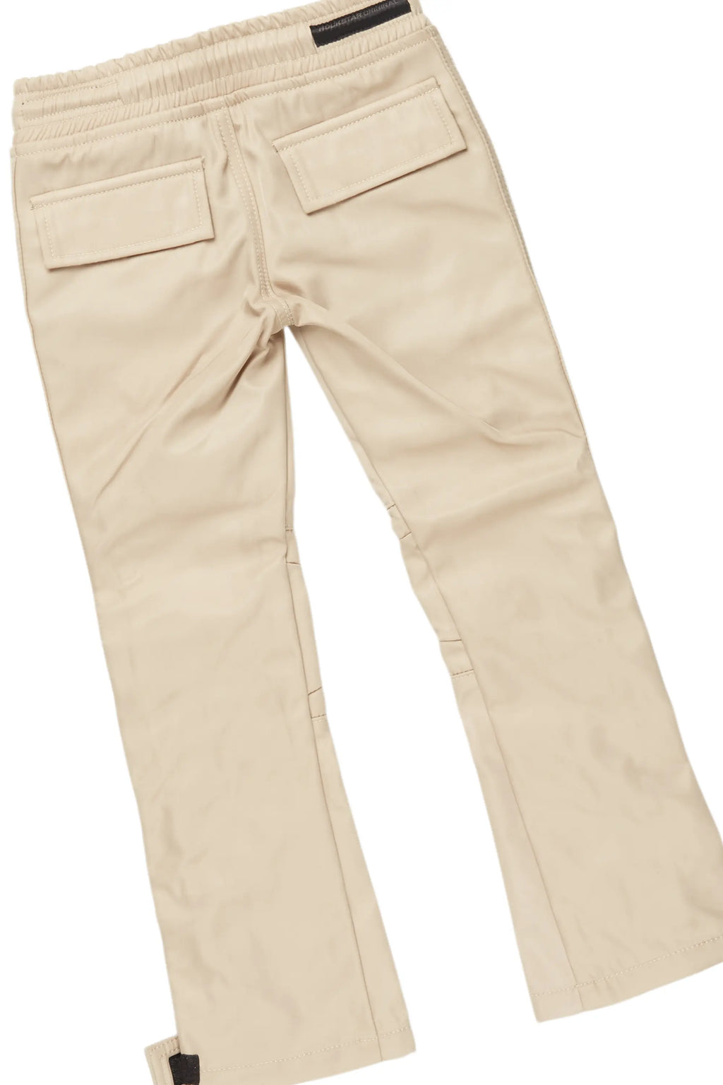 Boys Beau Black/Beige Hoodie/Nylon Pant Set