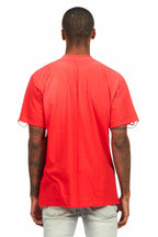 Deiter Red Oversized Graphic T-Shirt