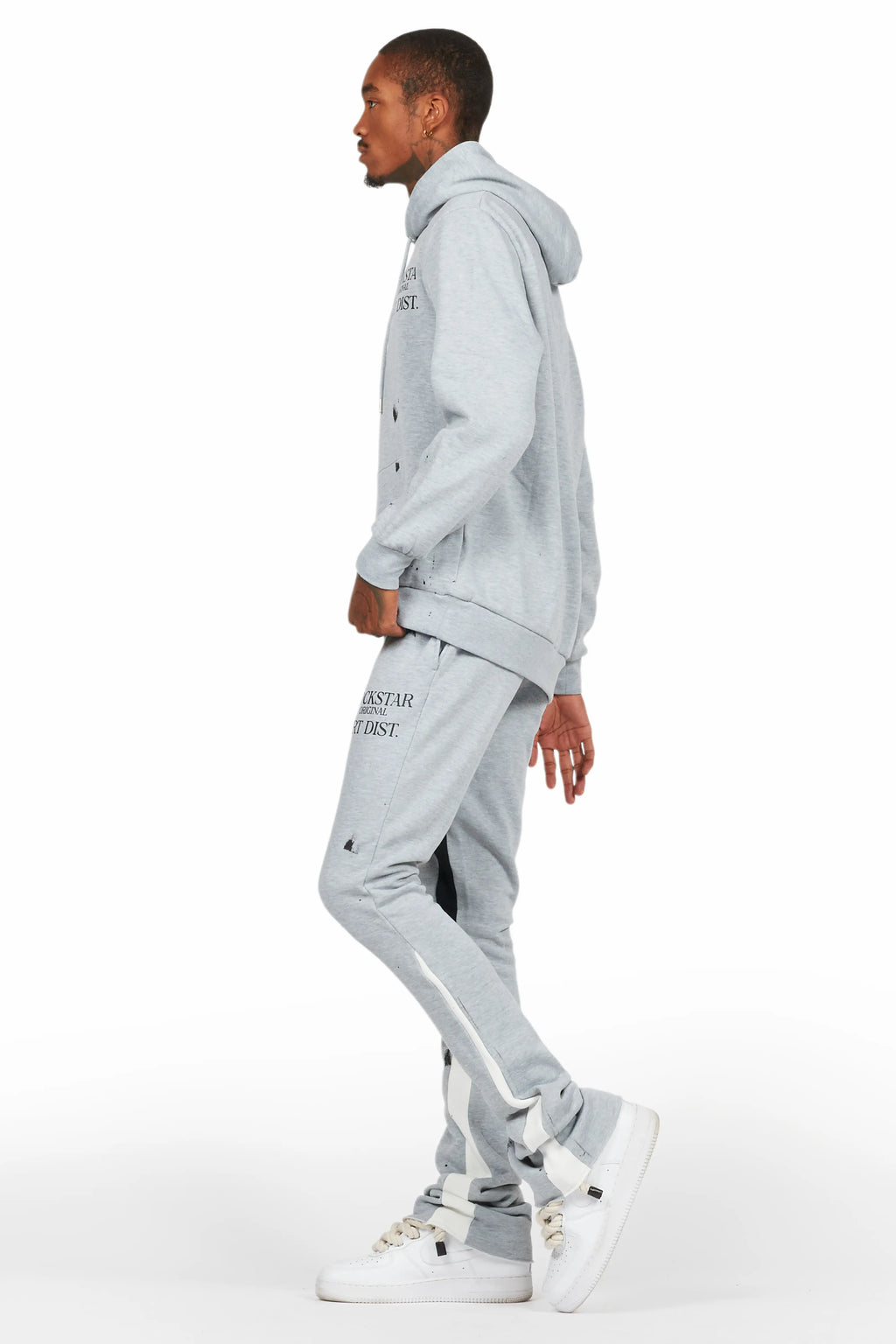 Raffer Heather Grey 2.0 Stacked Flare Track Set