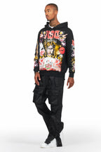 Yuri Black Nylon Pants