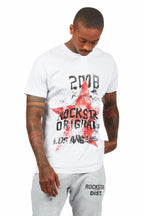 Kyrin White Graphic T-Shirt