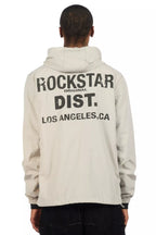 Lake Grey Graphic Windbreaker