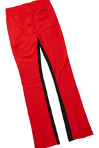 Devan Black/Red Hoodie/Baggy Stacked Flare Pant Set
