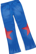 Boys States 2.0 Royal/Red Stacked Hoodie Track Set