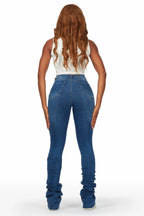 Cielo Dark Wash Super Stacked Jean