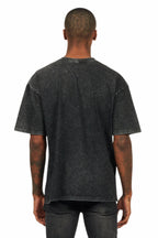 Andros Black Graphic Rhinestone T-Shirt