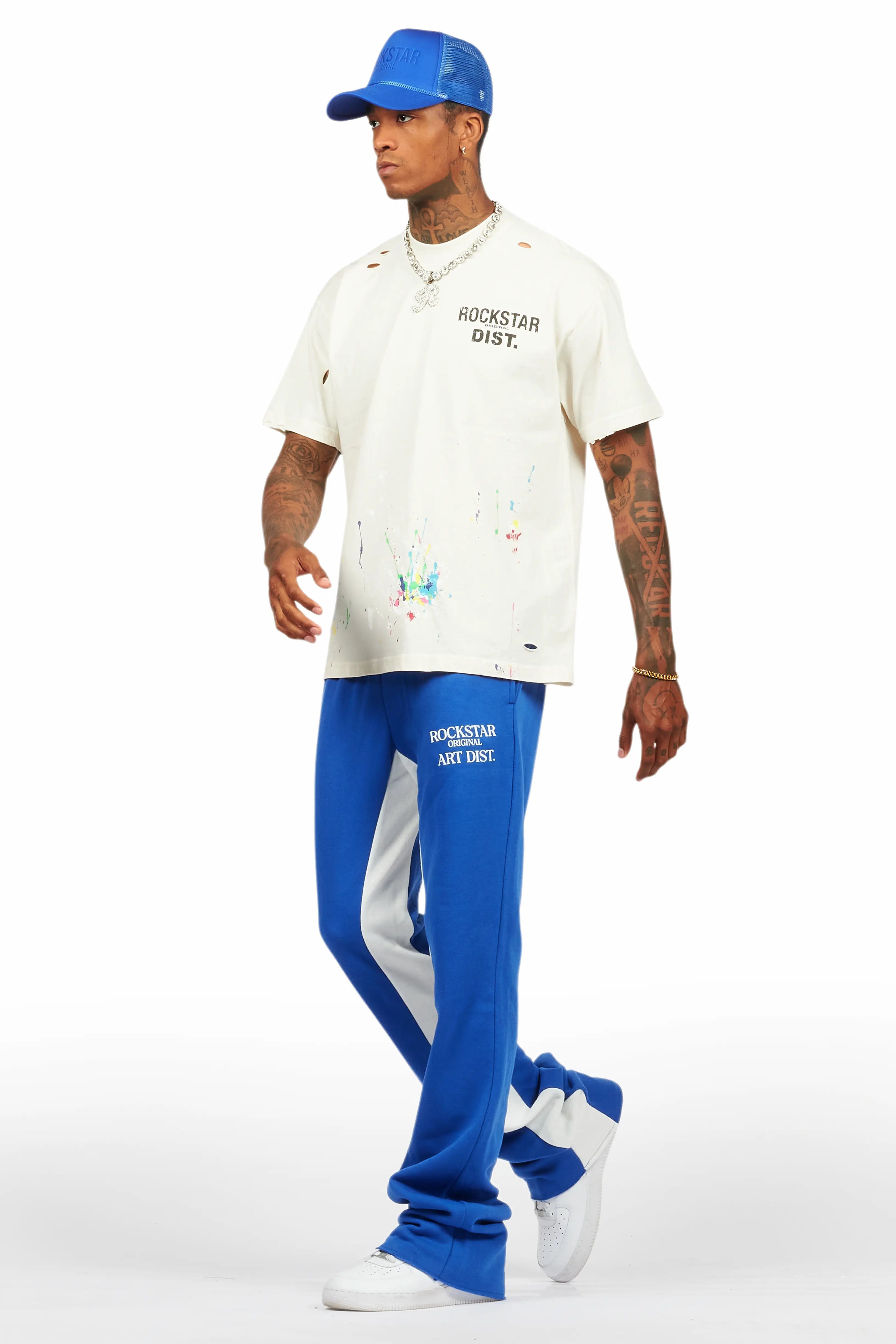 Briggs Royal Blue Baggy Pant