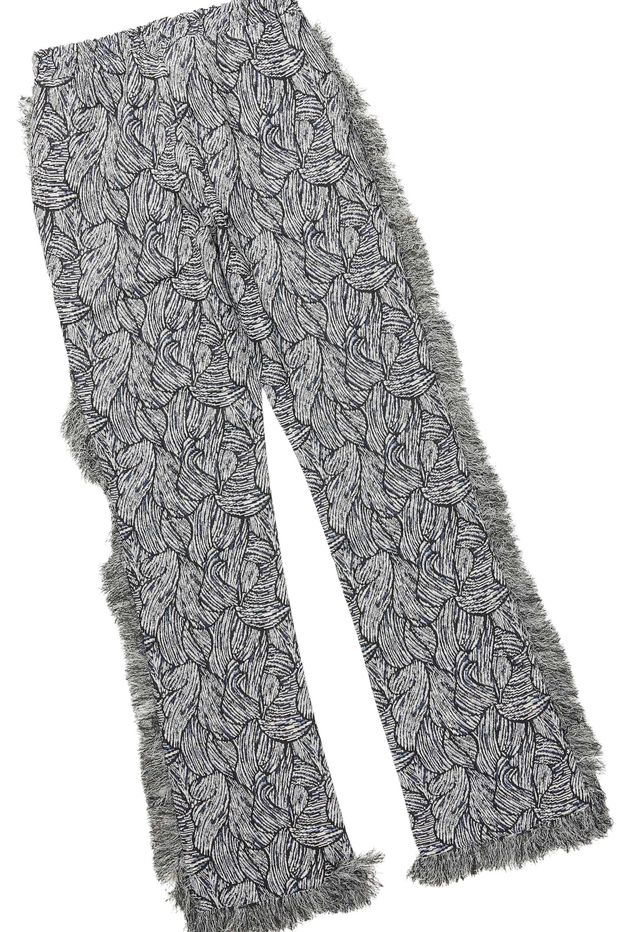 Lorika White/Navy T-Shirt & Pant Set