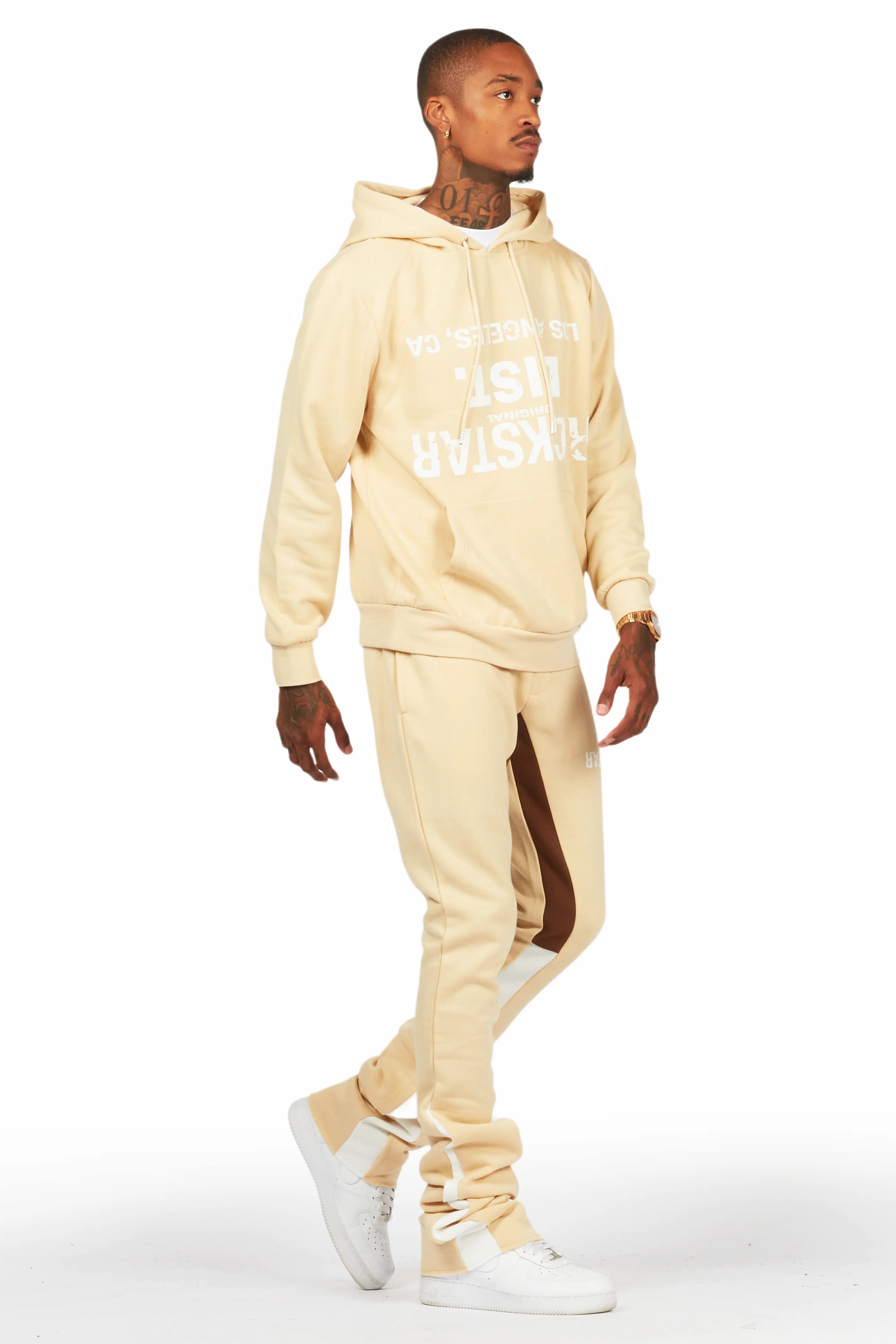 Dist. Town Beige Super Stacked Track Set