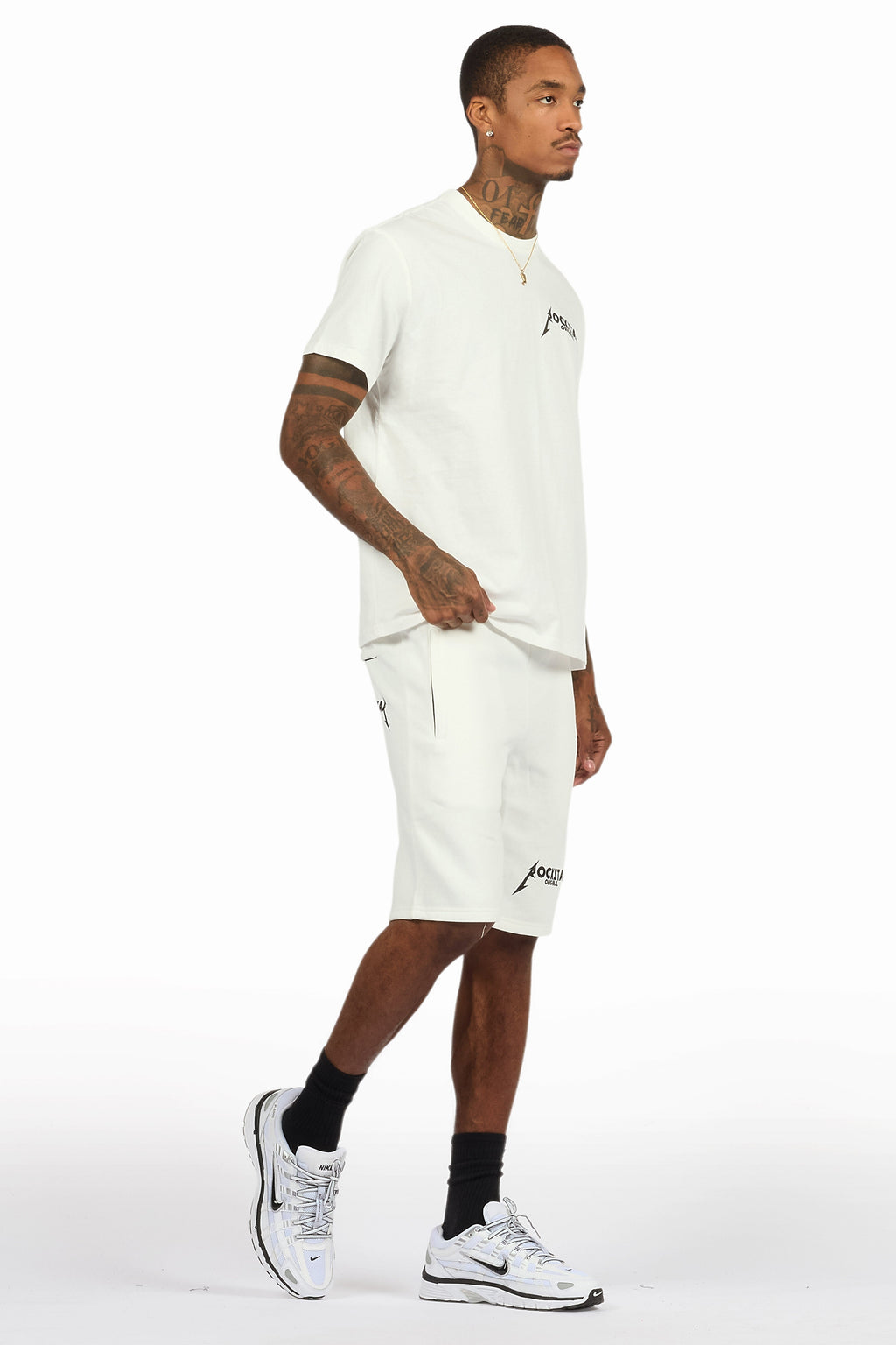 Buck White Short Set
