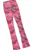 Dalasia White/Pink Tee & Noor Pink Camo Jean Set