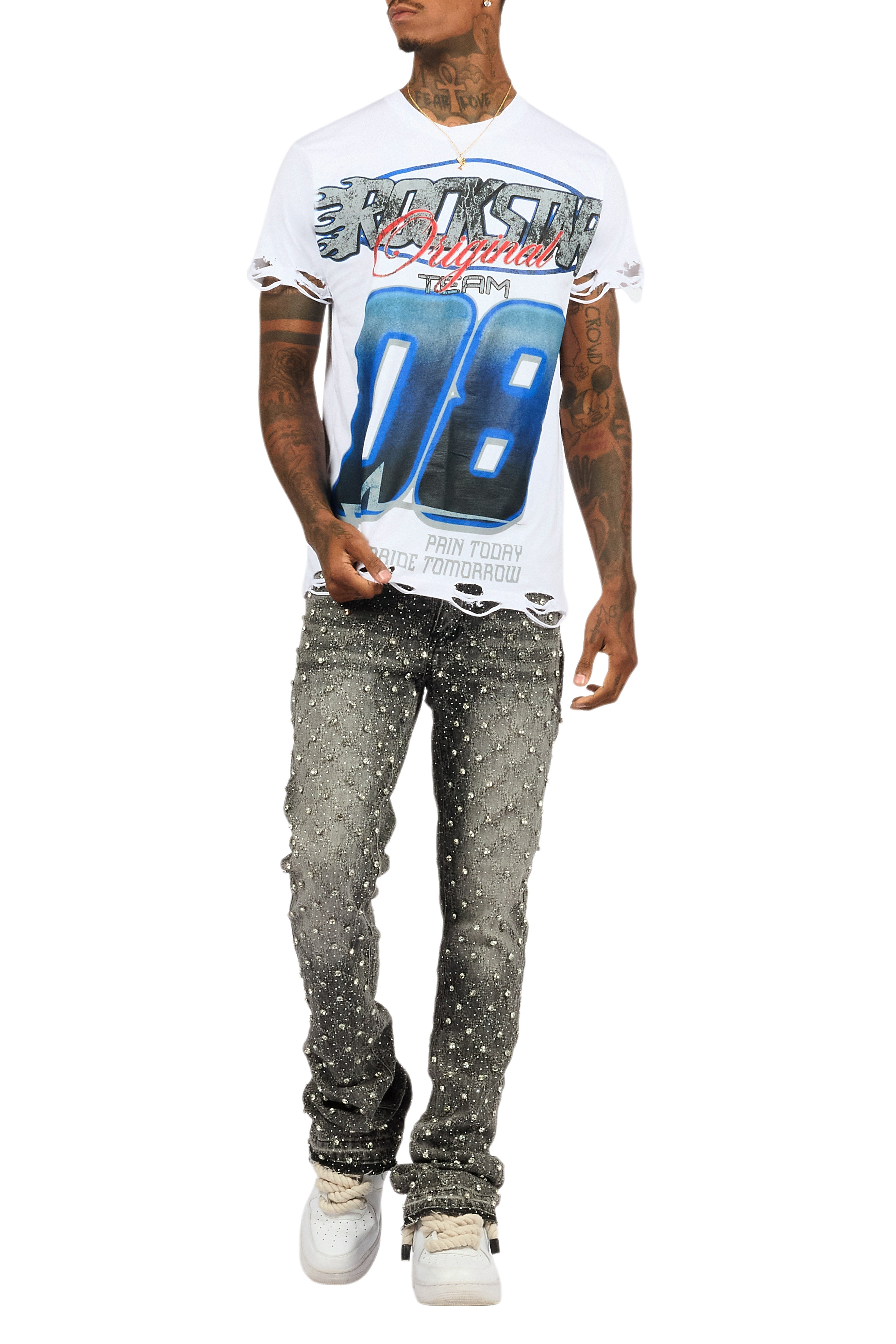 Ryker White Graphic T-Shirt