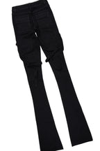 Quintona Black T-Shirt/Super Stacked Jean Set