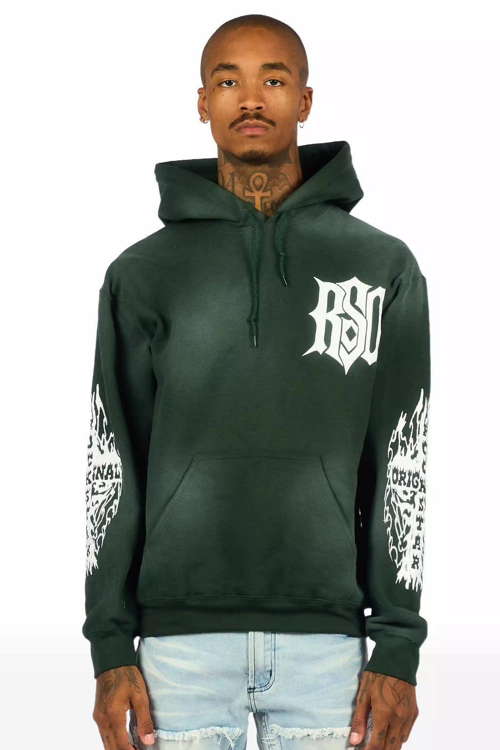 Lyrex Green/White Graphic Hoodie