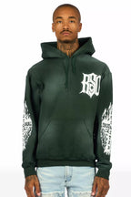 Lyrex Green/White Graphic Hoodie