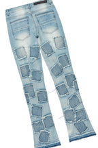 Grill Grey T-Shirt/Stacked Flare Jean Set