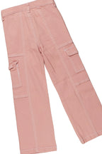 Girls Karasi White/Pink T-Shirt/Jean Set