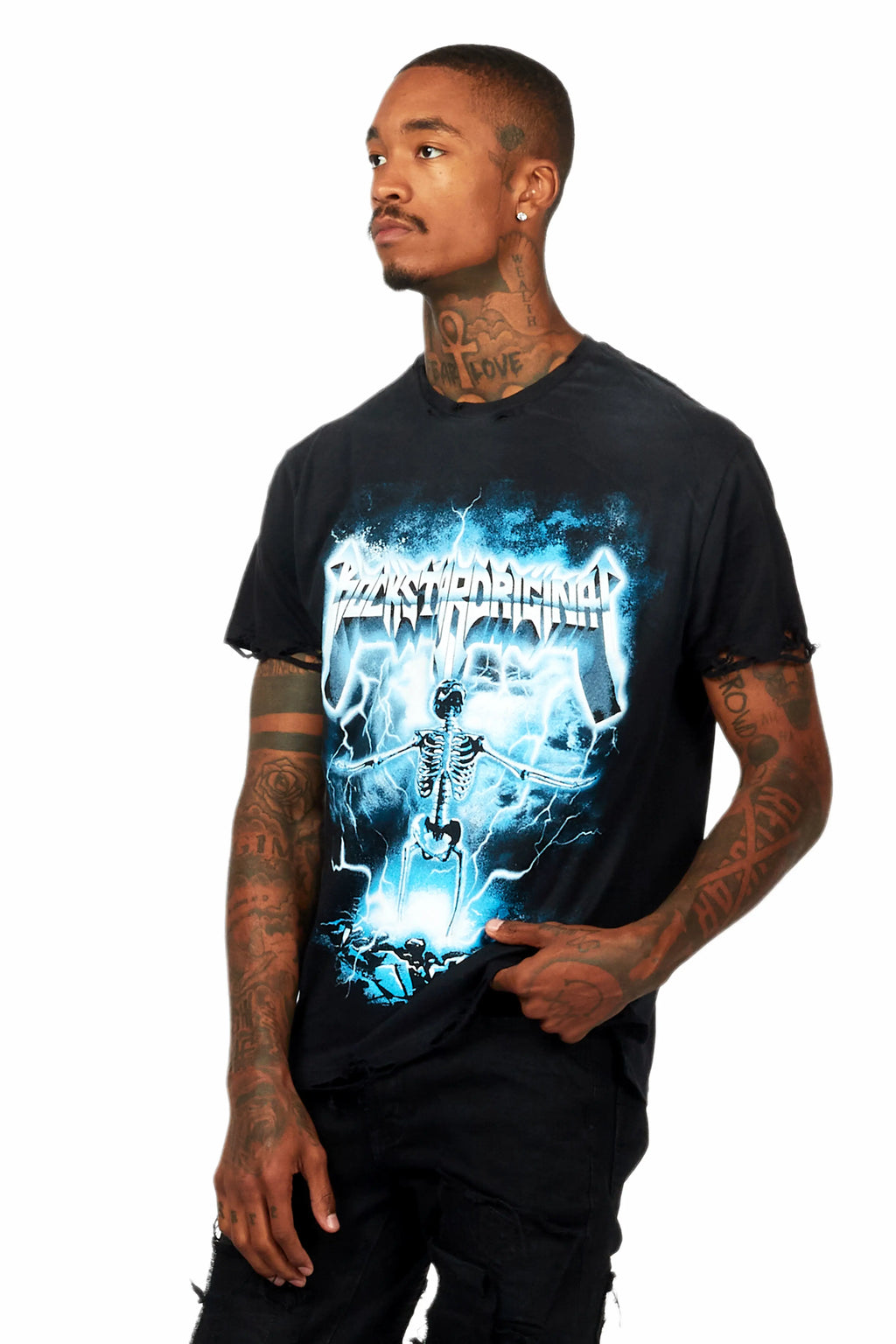 Florida Man Black Graphic T-Shirt