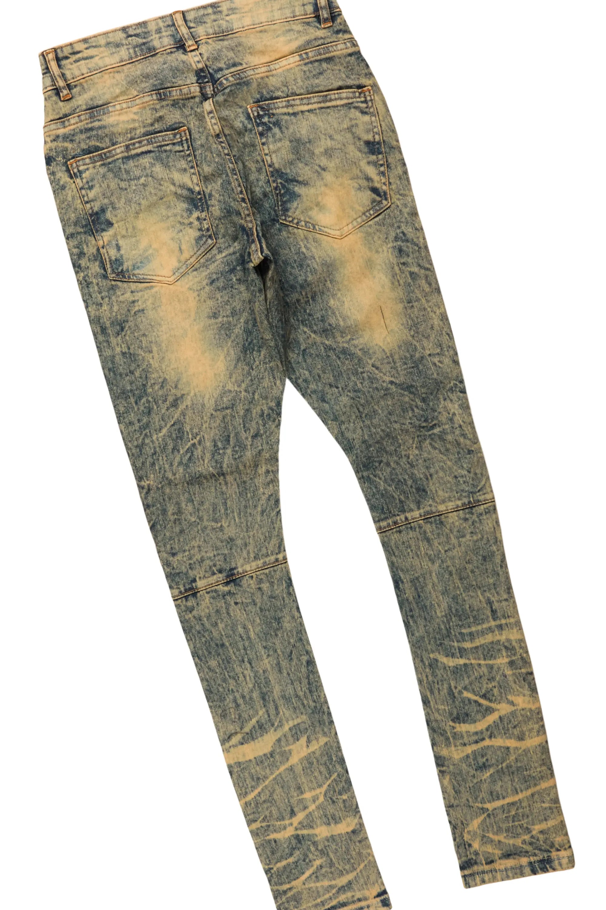 Leander Beige T-Shirt Slim Fit Jean Bundle