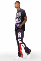 Yamal Black Graphic Oversized T-Shirt