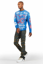 Horado Tint Wash Stacked Flare Jean