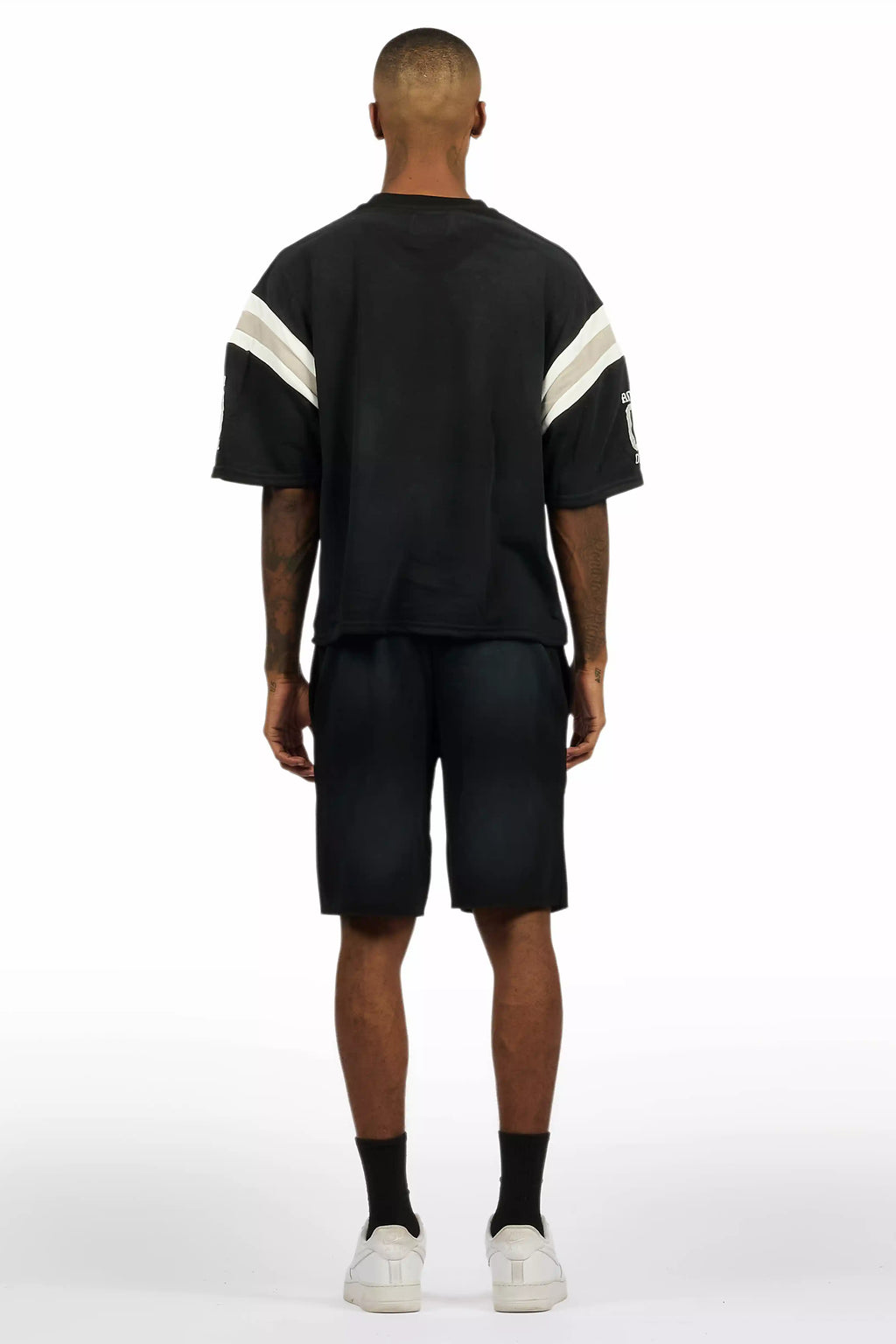 Boe Black T-Shirt/Short Set