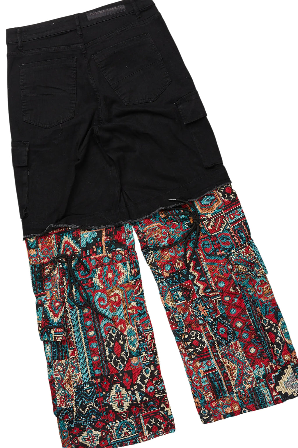 Lake White/Red T-Shirt/Tapestry Baggy Jean Bundle