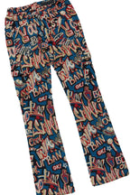 Boys Noam Black Hoodie/Stacked Flare Jean Set