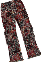 Boys Kiley Black Hoodie/Stacked Flare Jean Set