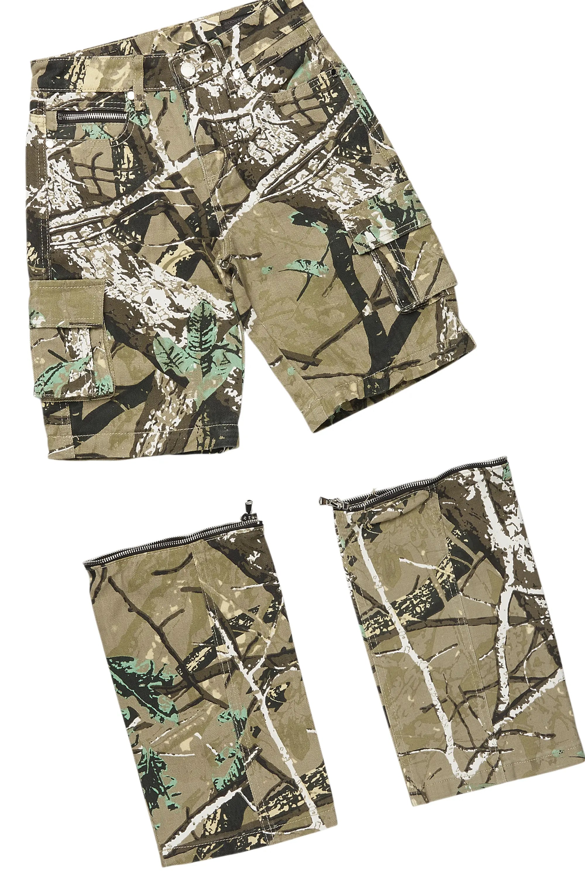 Boys Soweto Hoodie/Rupert Tree Camo Baggy Jean Set