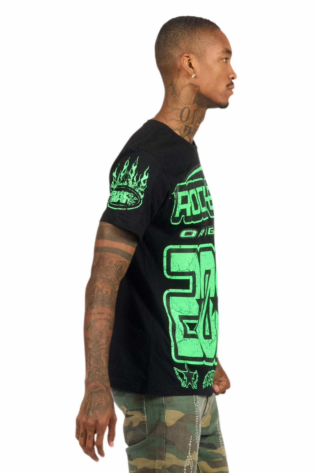 Brixton Black Graphic T-Shirt